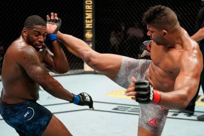 UFC Overeem Harris bout