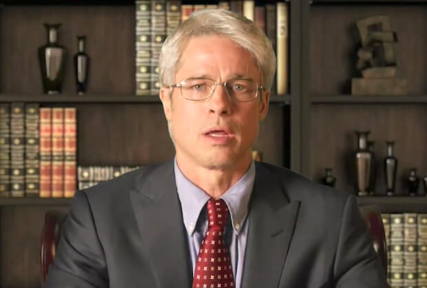 Brad Pitt as Dr Fauci on SNL
