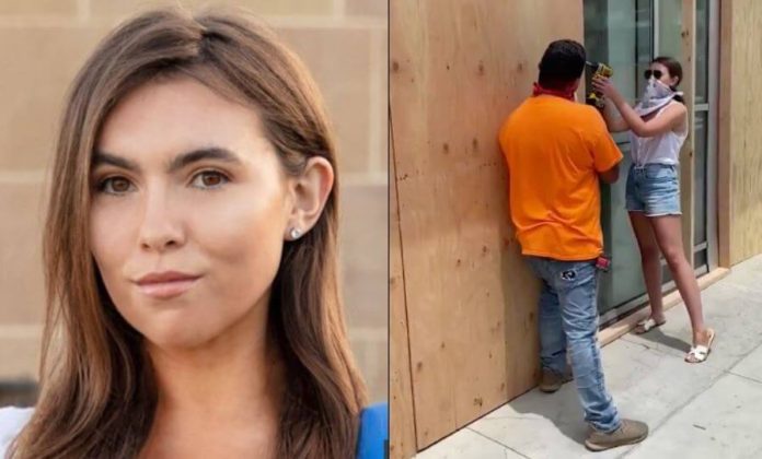 Fiona Moriarty-McLaughlin: The Washington Examiner Reporter Fake Activism for Instagram Photo-Op Went Viral